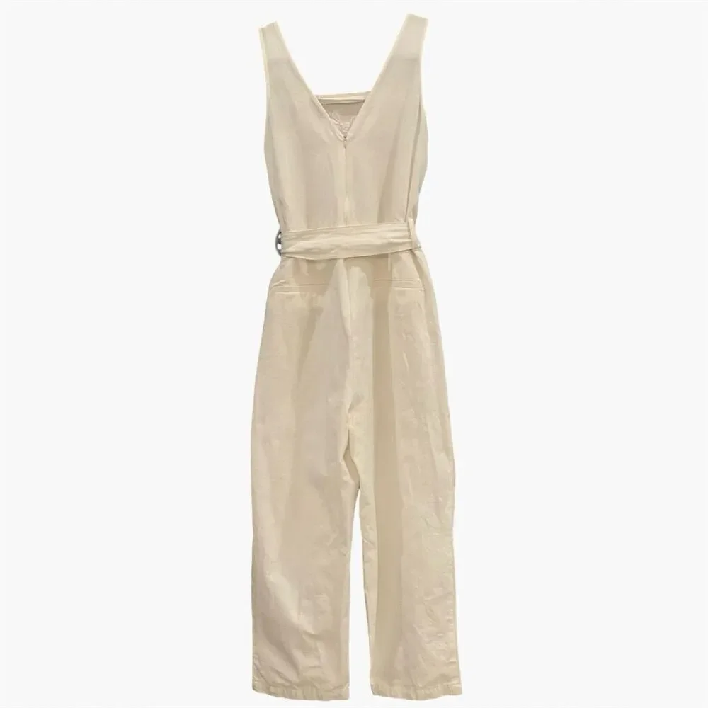 Frnch Maika Jumpsuit white  Casual Embroidered size M